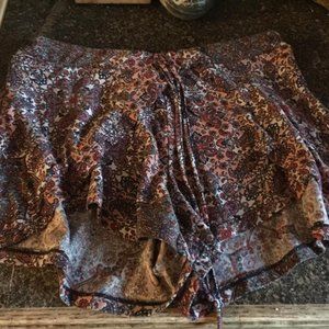 Kristin Nicole Flower Print Shorts